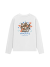 Áo Thun Dài Tay Happy Luv Cat Couple