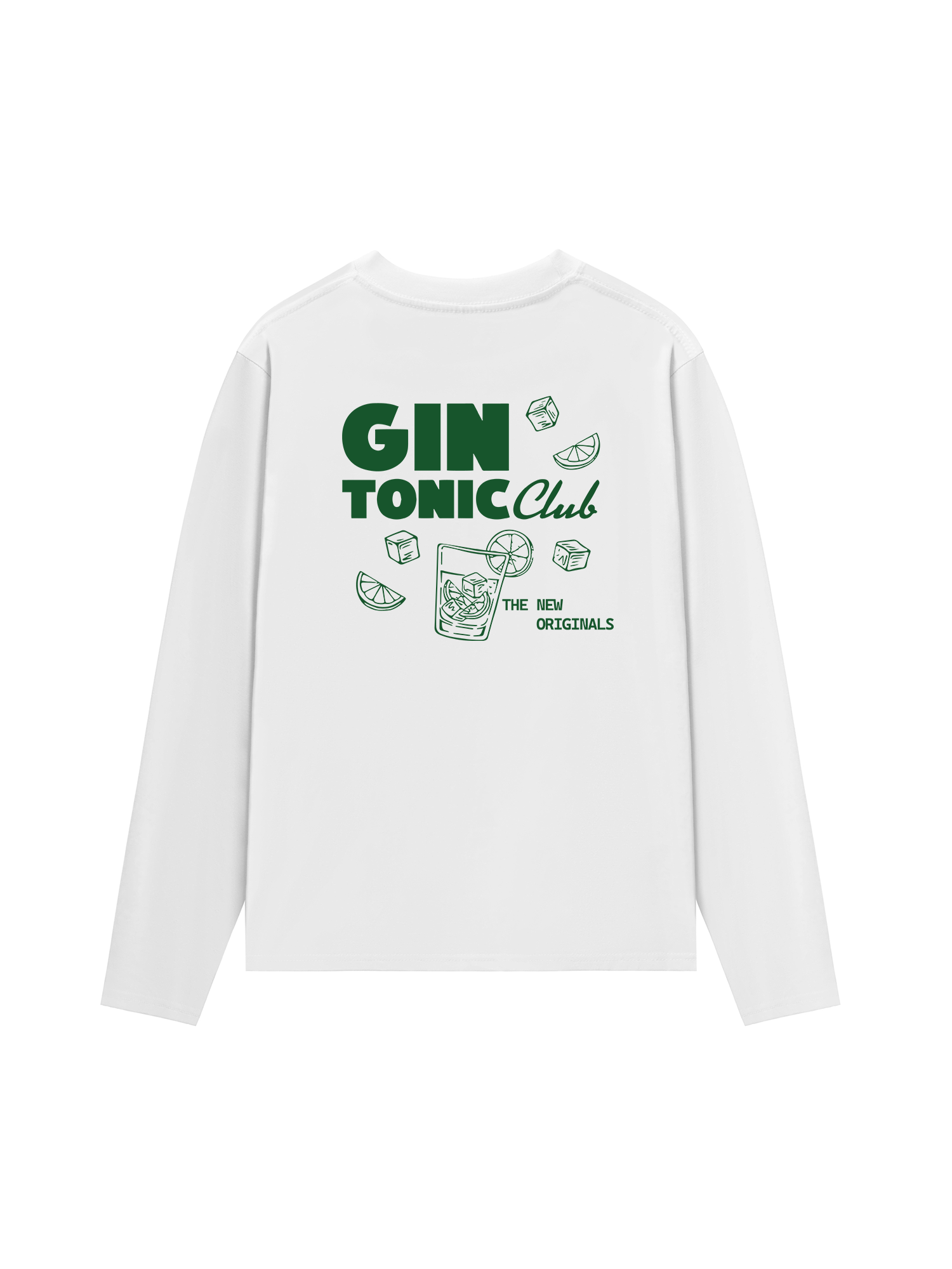 Áo Thun Dài Tay GIN TONIC Club