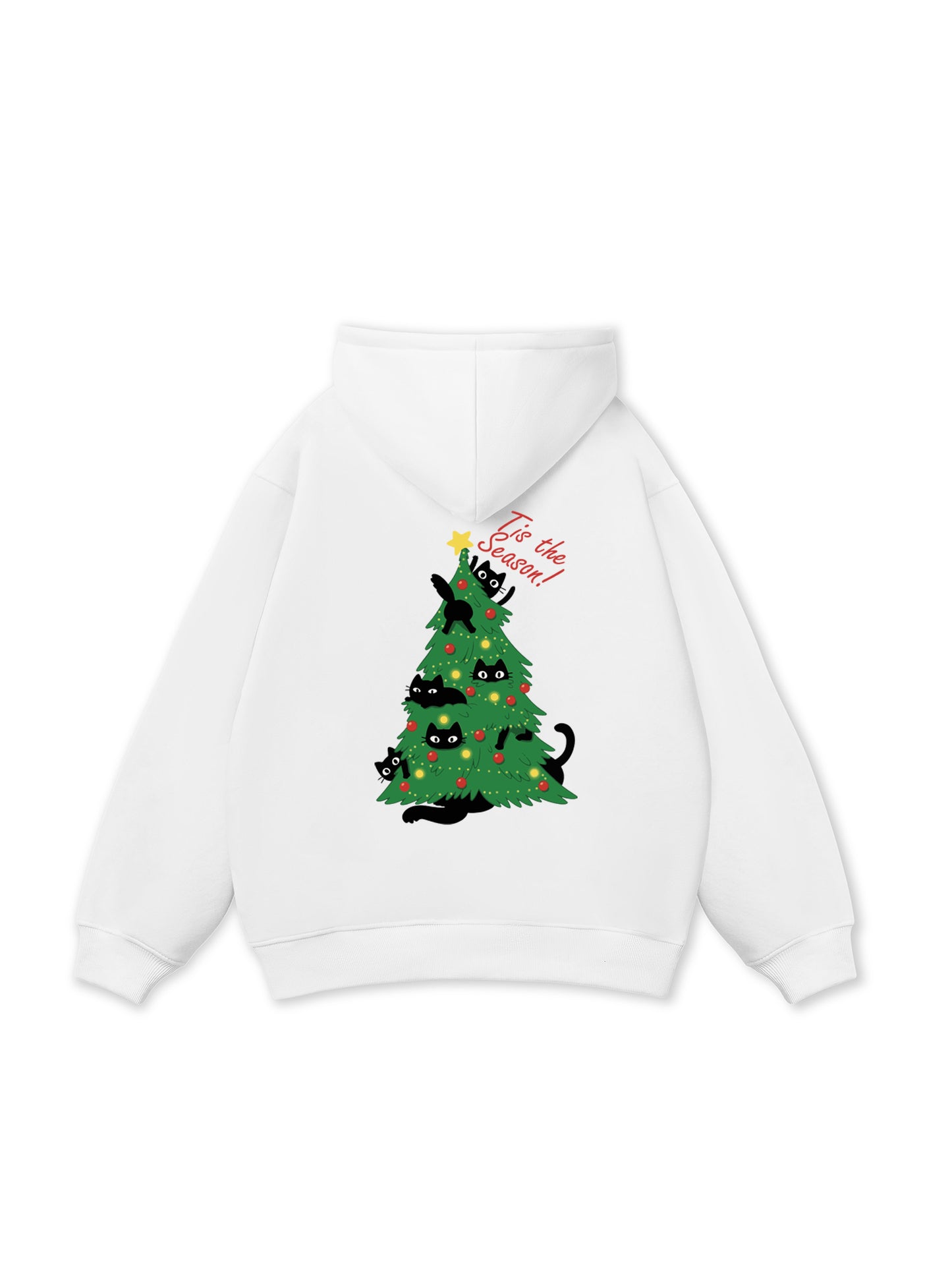 Kitty Tree Christmas Hoodie