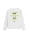 Áo Thun Dài Tay Sunday Running Club Limited