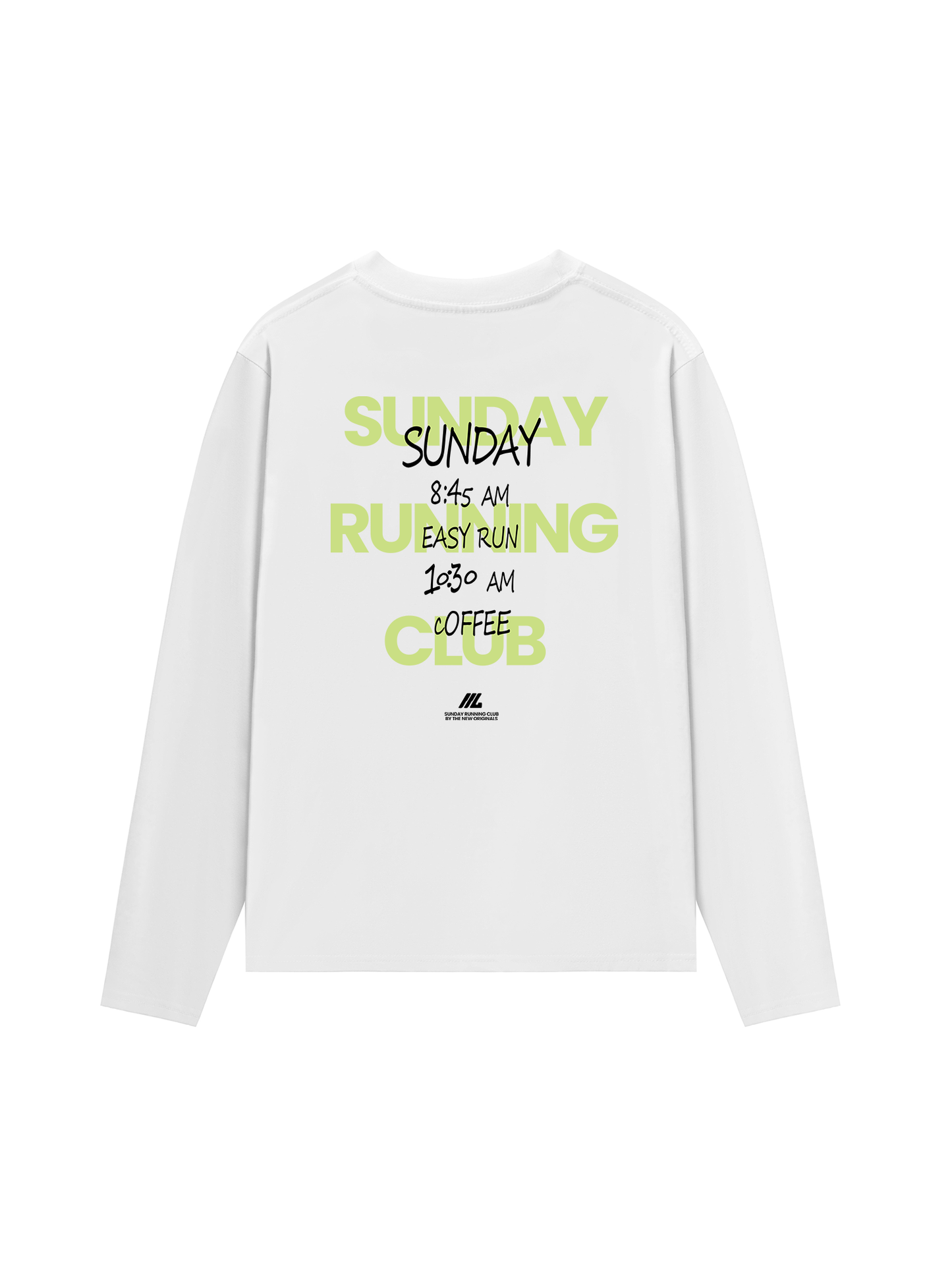 Áo Thun Dài Tay Sunday Running Club Limited
