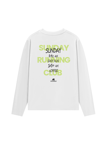 Áo Thun Dài Tay Sunday Running Club Limited