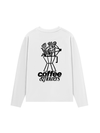 Áo Thun Dài Tay Coffee & Flowers Oversized