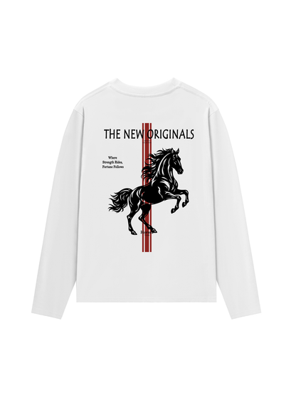 Áo Thun Dài Tay The New Originals Vintage Horse