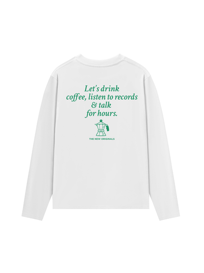 Áo Thun Dài Tay Let_s Drink Coffee