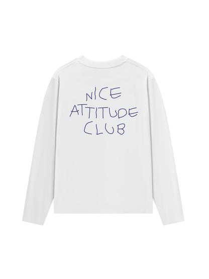 Áo Thun Dài Tay Nice Attitude Club