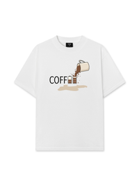 Áo Thun Relaxed Fit Coffee Battery