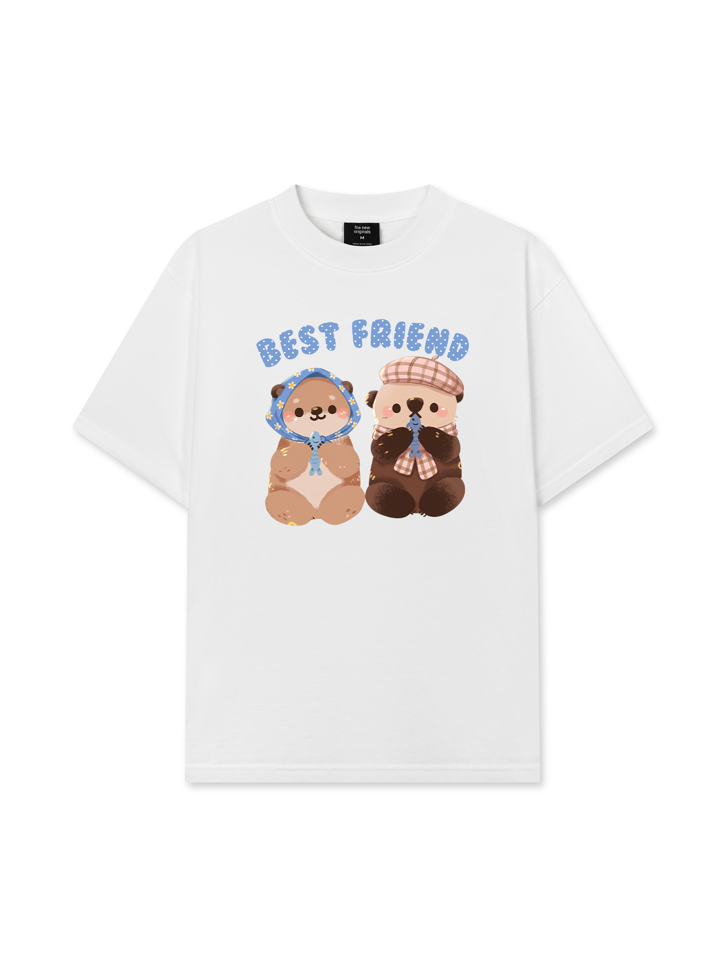 Áo Thun Relaxed Fit Animal Best Friend Beaver
