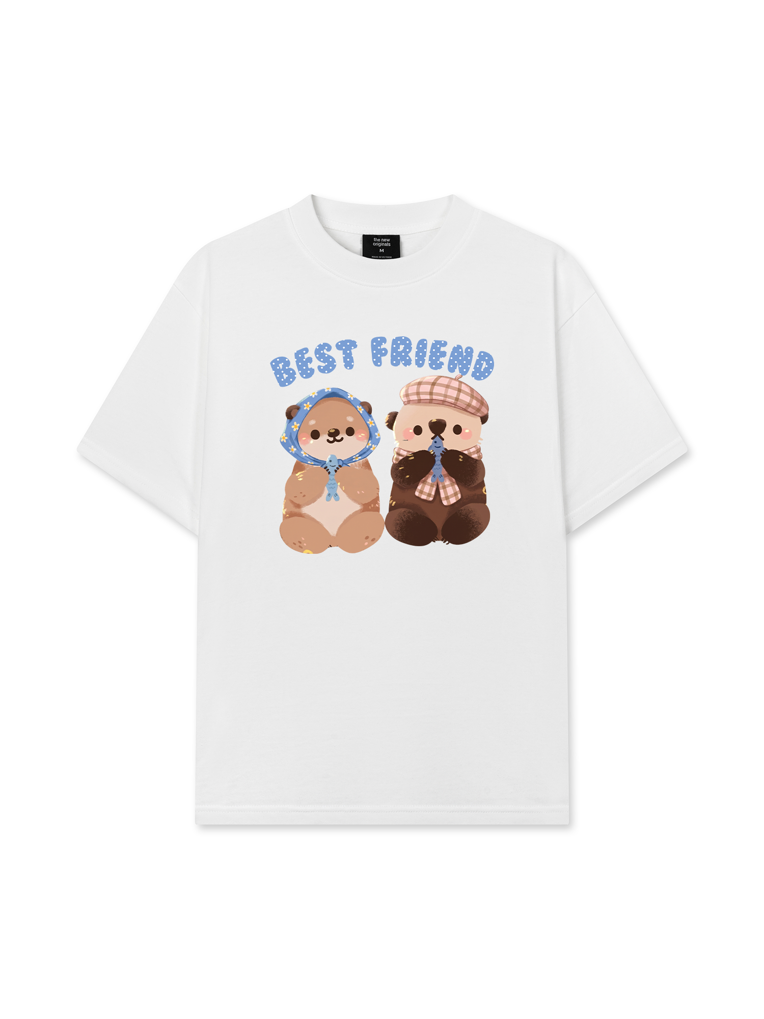 Áo Thun Relaxed Fit Animal Best Friend Beaver