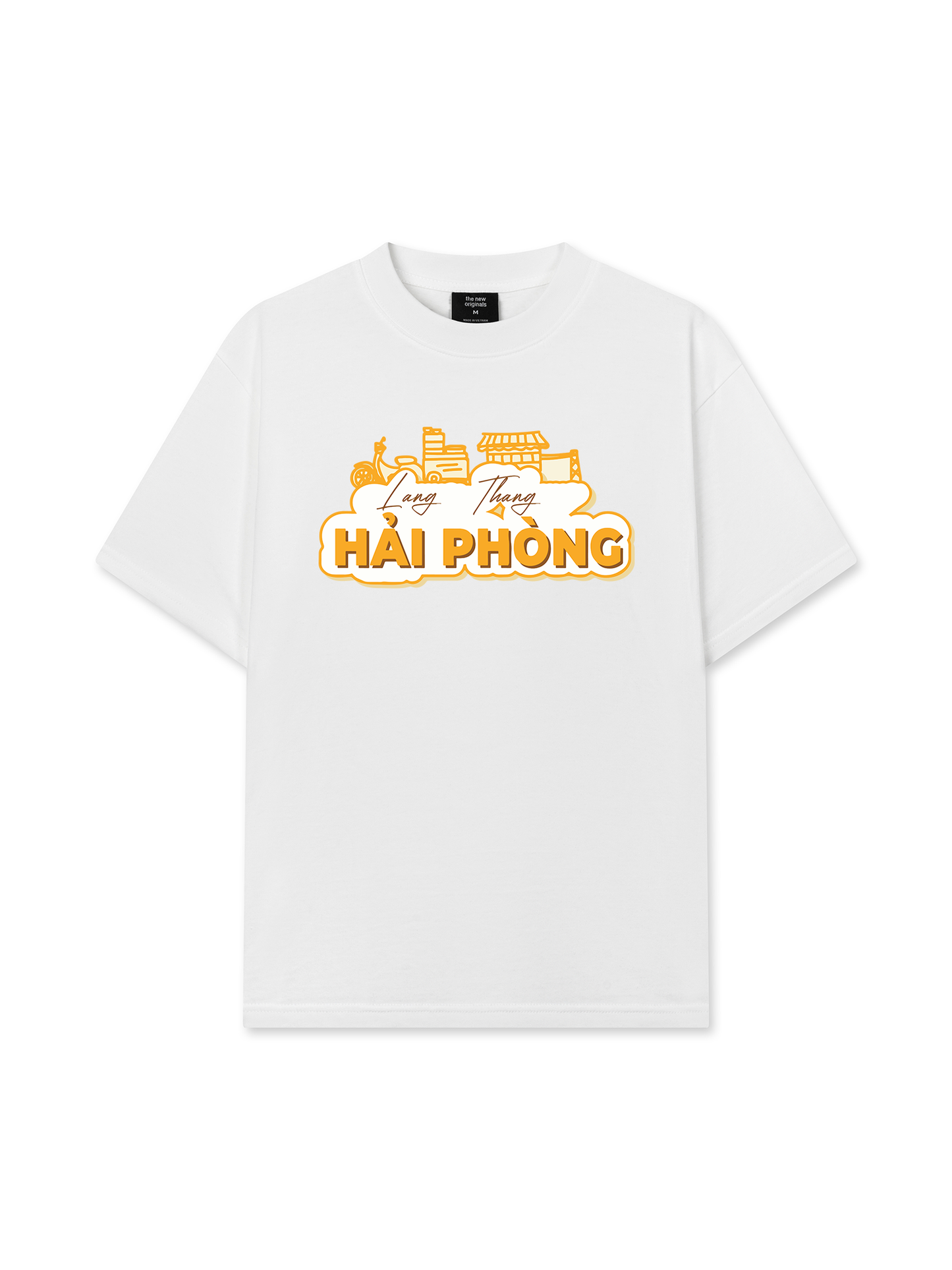 Áo Thun Relaxed Fit Lang Thang Hải Phòng