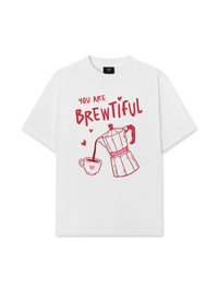 Áo Thun Relaxed Fit Coffee You Are So Brewtiful