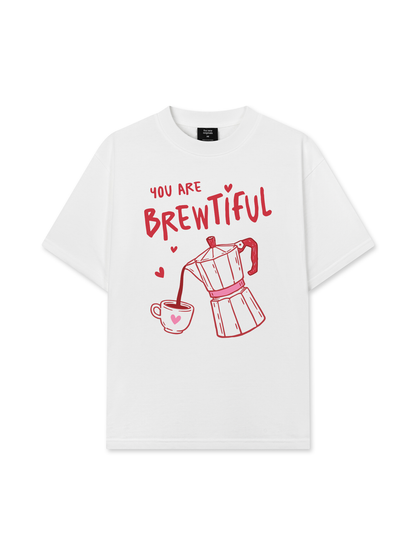 Áo Thun Relaxed Fit Coffee You Are So Brewtiful