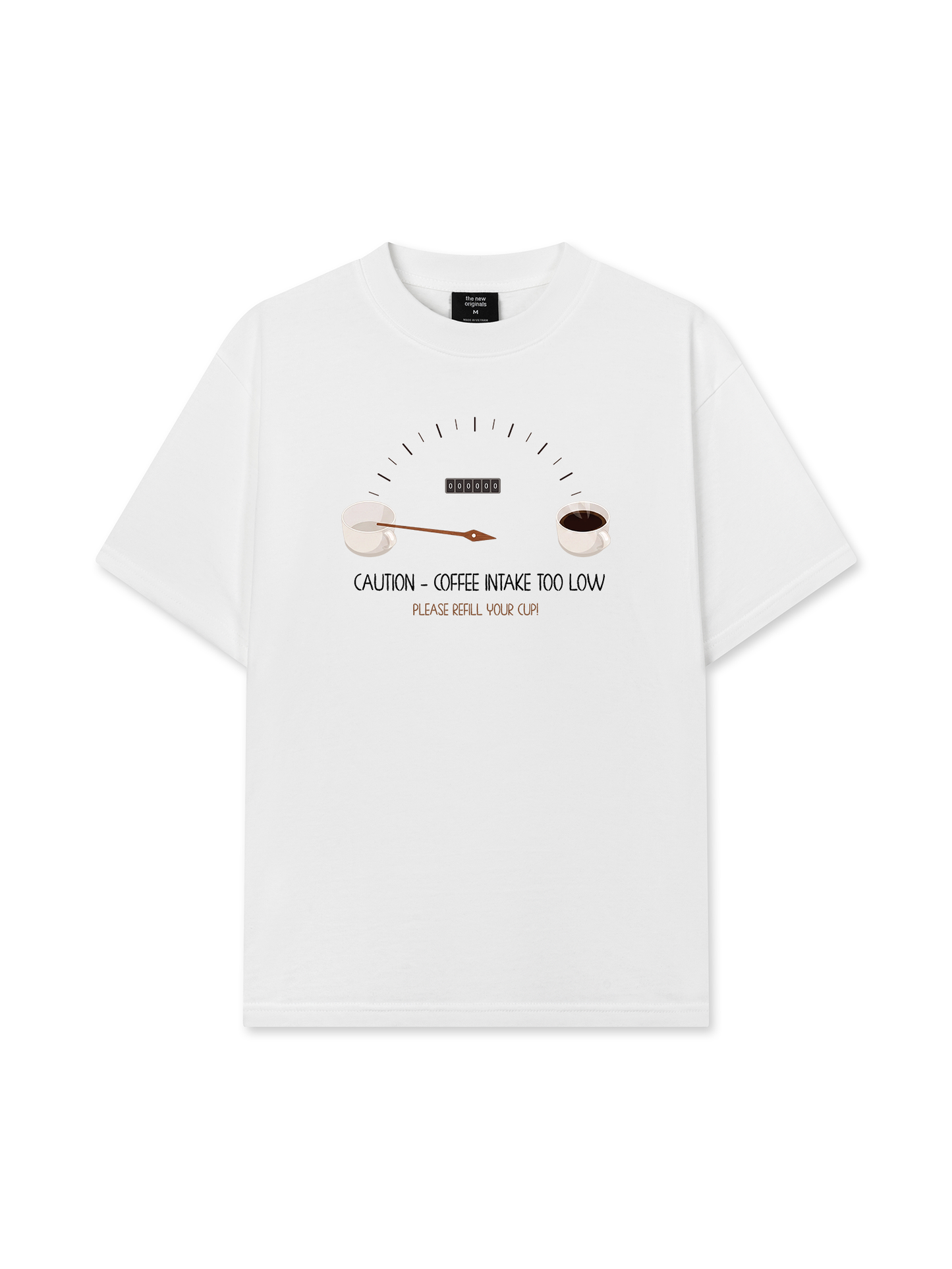 Áo Thun Relaxed Fit Please Refill Your Cup