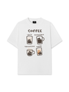Áo Thun Relaxed Fit Latte Americano Capuccino Mocha