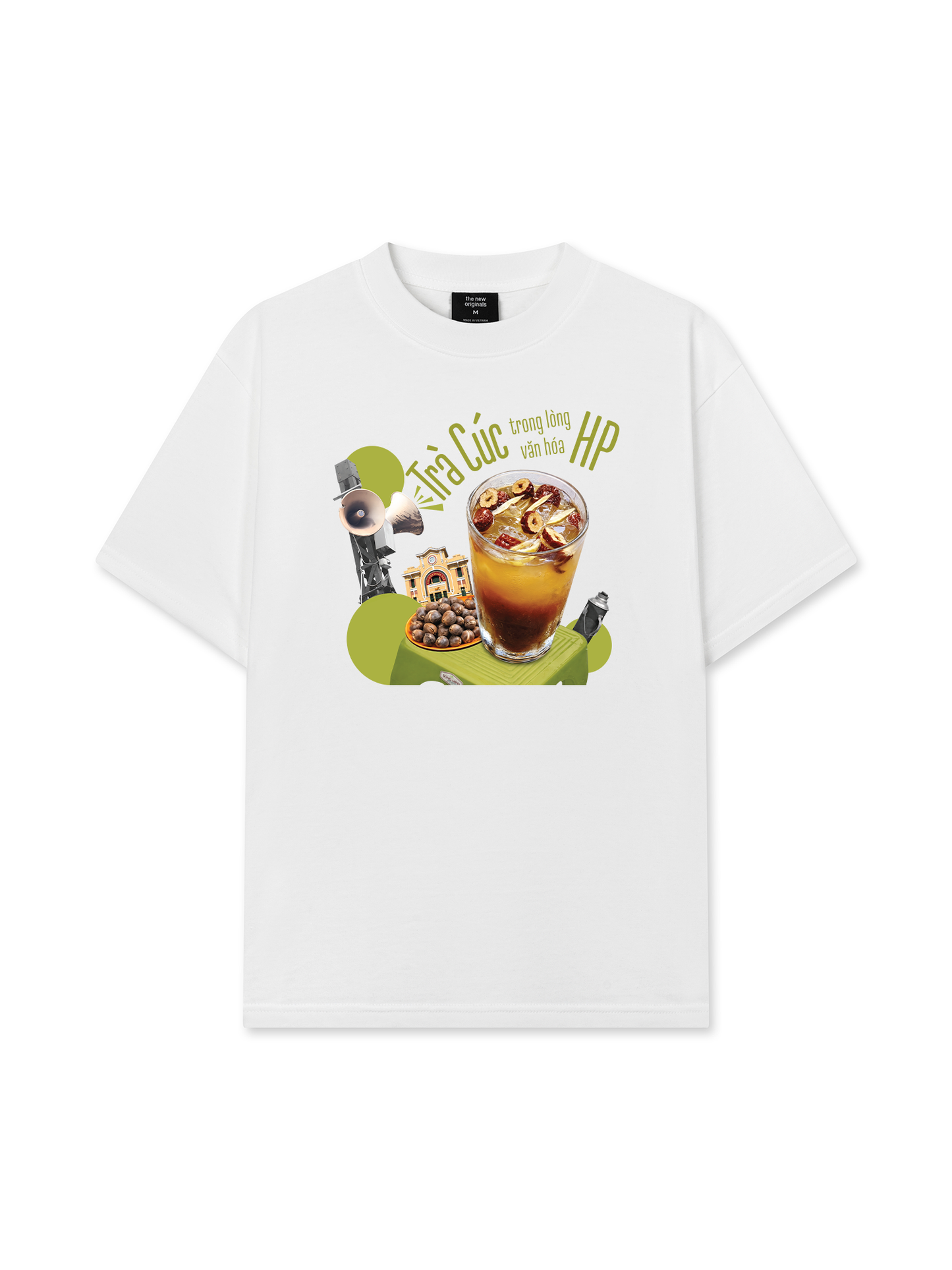 Áo Thun Relaxed Fit Trà Cúc Trong Lòng Văn Hóa Hải Phòng