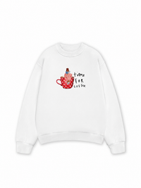 Áo Sweater Nỉ Hai Da Time For Coffee