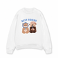 Áo Sweater Nỉ Hai Da Animal Best Friend Beaver