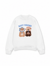 Áo Sweater Nỉ Hai Da Animal Best Friend Beaver