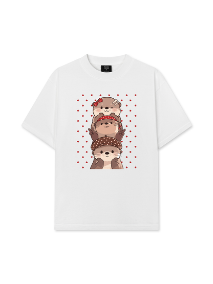 Áo Thun Relaxed Fit Animal The Beaver Friends Group