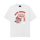 Áo Thun Relaxed Fit Animal Red Cute Beaver