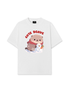 Áo Thun Relaxed Fit Animal Red Cute Beaver