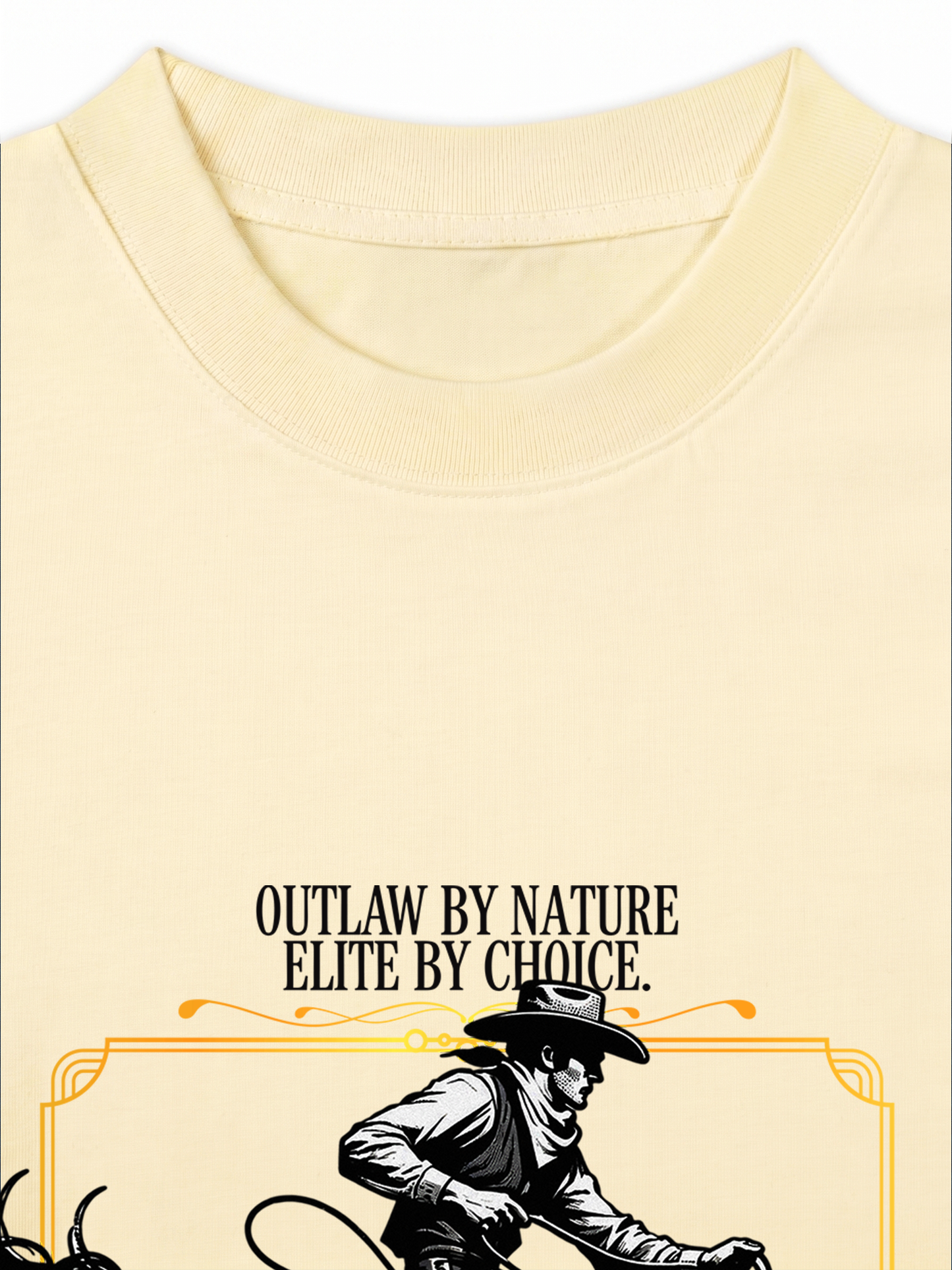 Áo Thun Relaxed Fit The Bad Horse Outlaw By Choice