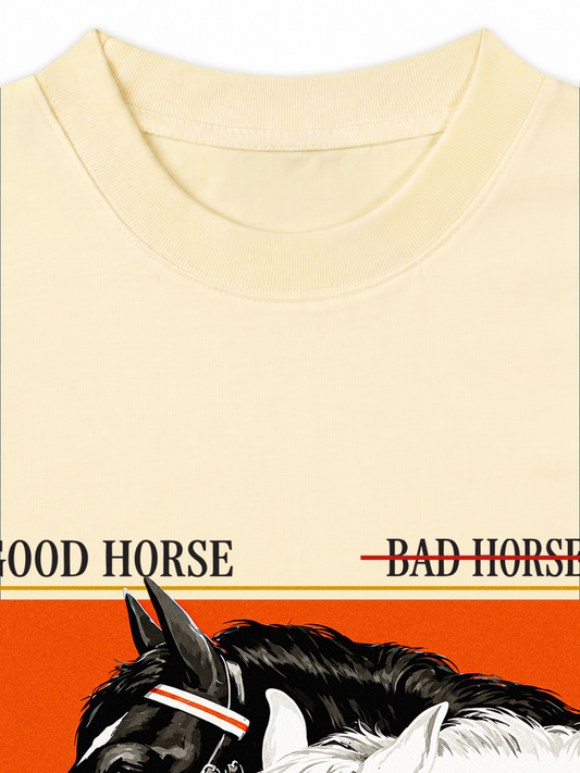 Áo Thun Relaxed Fit The Good Horse  ̶B̶a̶d̶ ̶H̶o̶r̶s̶e̶