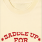 Áo Thun Relaxed Fit Sadle Up For A Rodeo