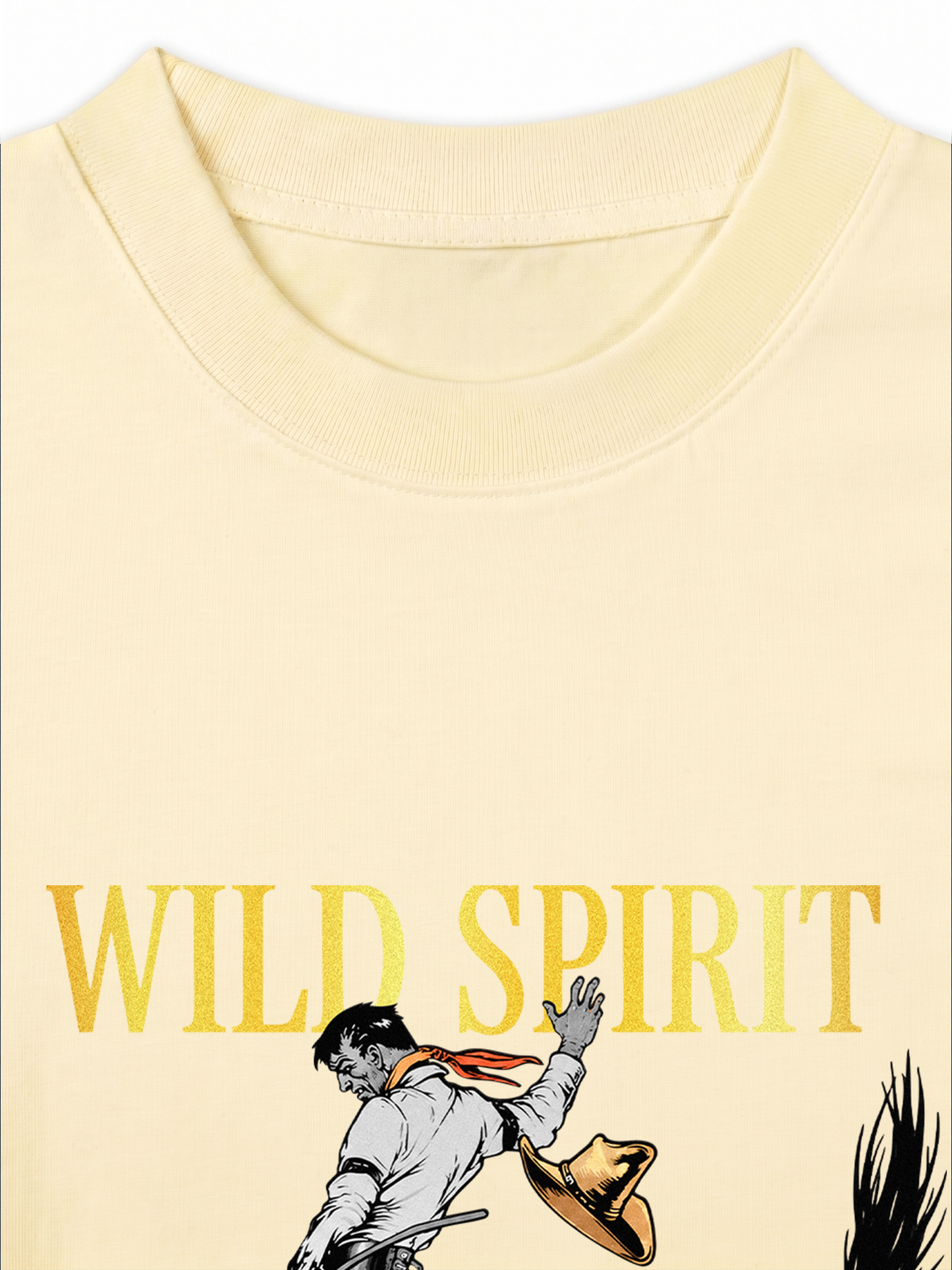 Áo Thun Relaxed Fit The Bad Horse Wild Spirit