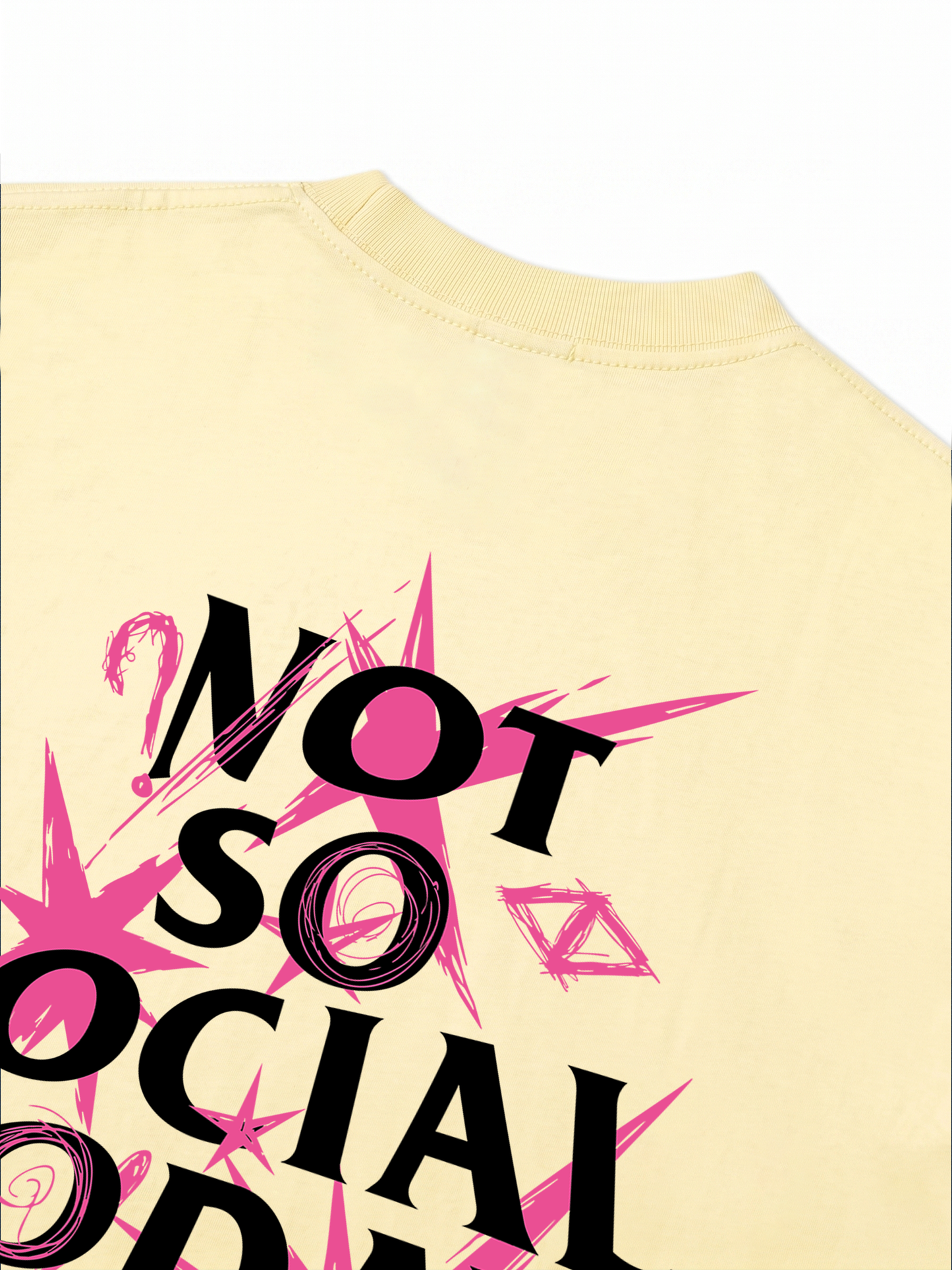 Áo Thun Relaxed Fit Not So Social Today