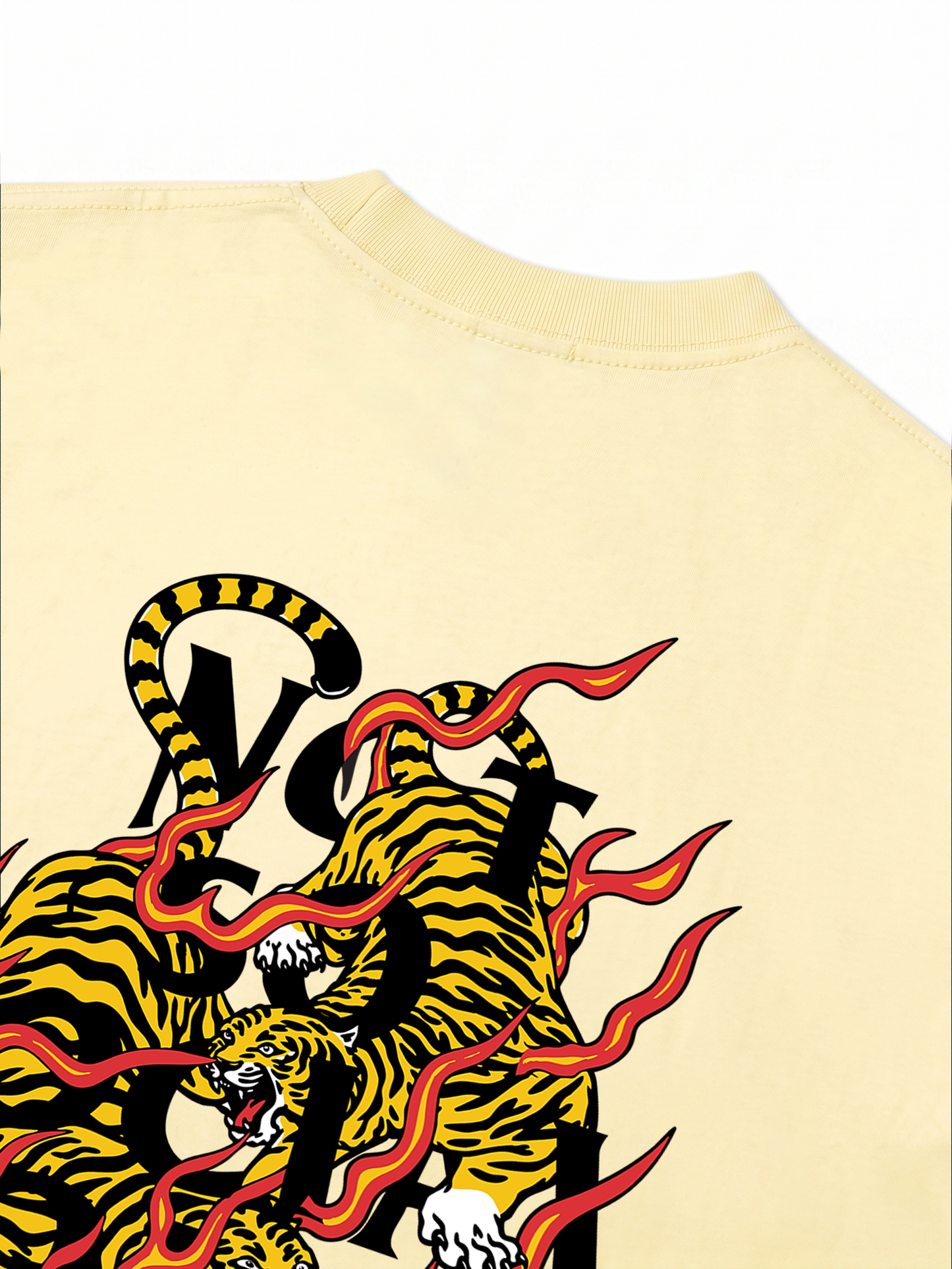 Áo Thun Relaxed Fit Not So Social Today Tiger Heat