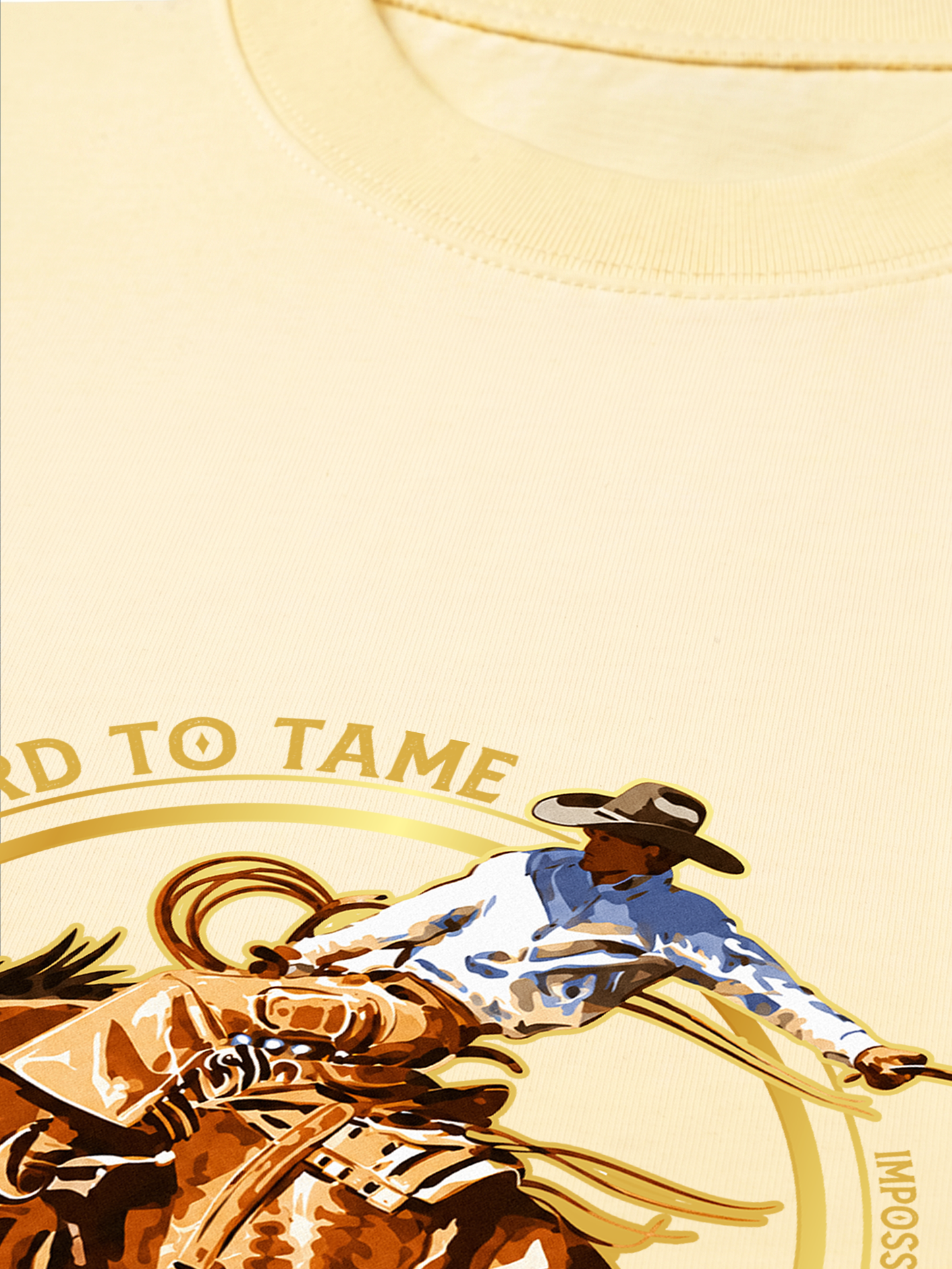 Áo Thun Relaxed Fit The Bad Horse Hard To Tame