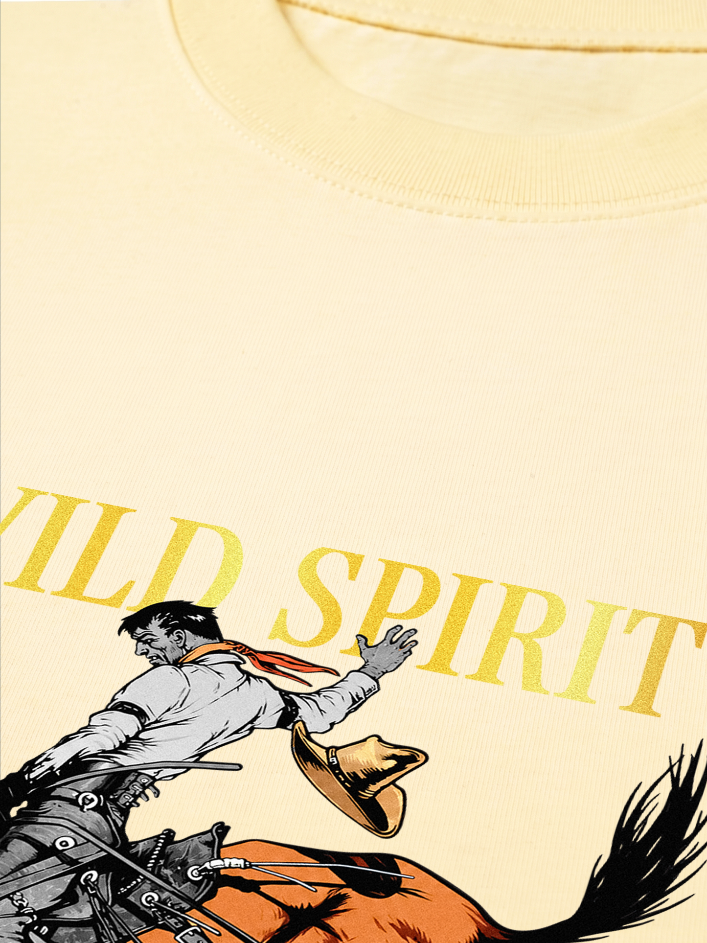 Áo Thun Relaxed Fit The Bad Horse Wild Spirit