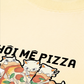 Áo Thun Relaxed Fit Hội Mèo Mê Pizza