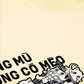 Áo Thun Relaxed Fit Hội Mèo Không Mũ