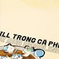 Áo Thun Relaxed Fit Hội Mèo Chill trong Cà Phê