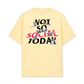Áo Thun Relaxed Fit Not So Social Today Sad Boyz