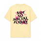Áo Thun Relaxed Fit Not So Social Today