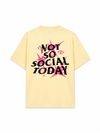 Áo Thun Relaxed Fit Not So Social Today