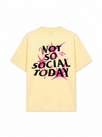 Áo Thun Relaxed Fit Not So Social Today