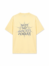Áo Thun Relaxed Fit Not So Social Today Silver Glitter