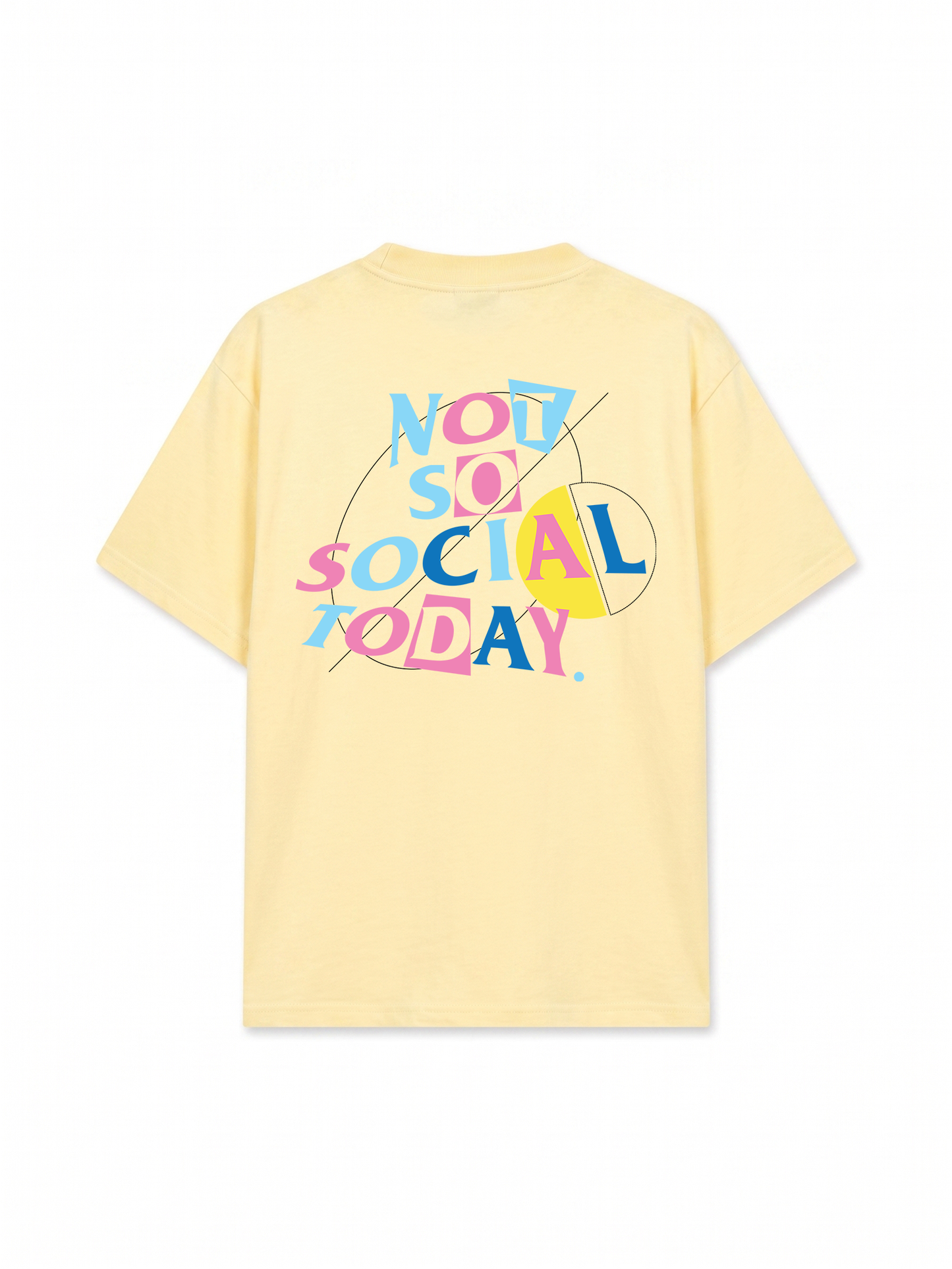 Áo Thun Relaxed Fit Not So Social Today Abstract Introvert