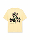 Áo Thun Relaxed Fit Not So Social Today Prettiest Flower