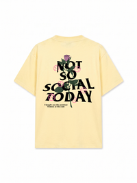 Áo Thun Relaxed Fit Not So Social Today Prettiest Flower