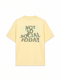 Áo Thun Relaxed Fit Not So Social Today Ripple