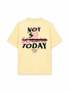 Áo Thun Relaxed Fit Not So Social Today Sprayed