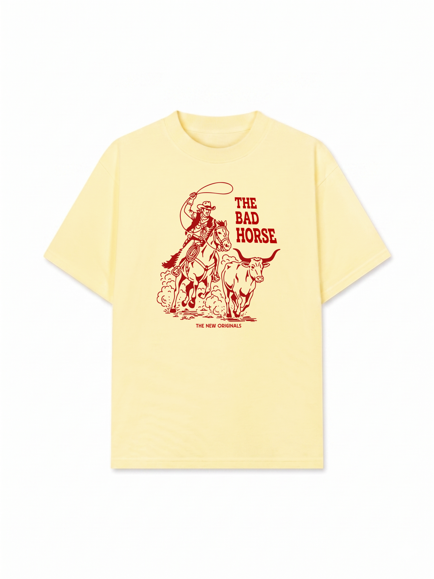 Áo Thun Relaxed Fit The Bad Horse Cowboy Life