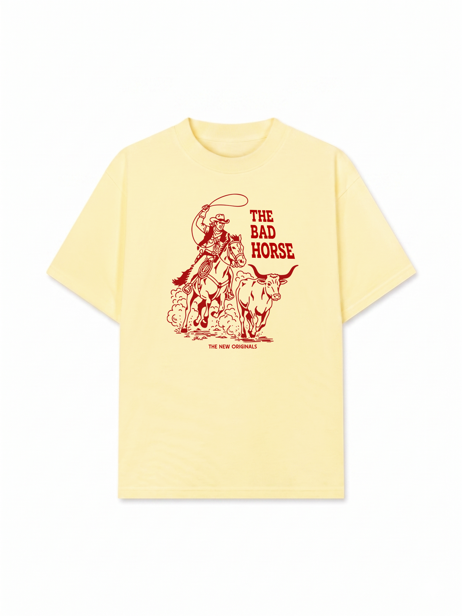 Áo Thun Relaxed Fit The Bad Horse Cowboy Life
