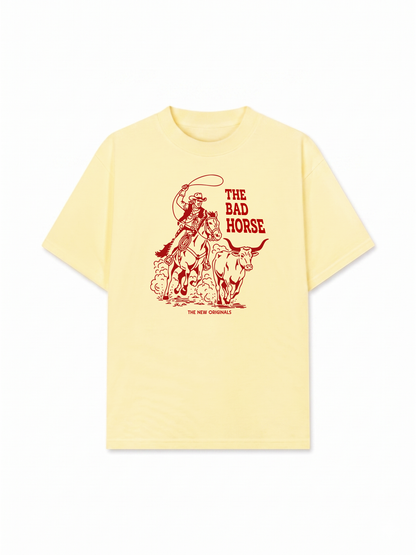 Áo Thun Relaxed Fit The Bad Horse Cowboy Life