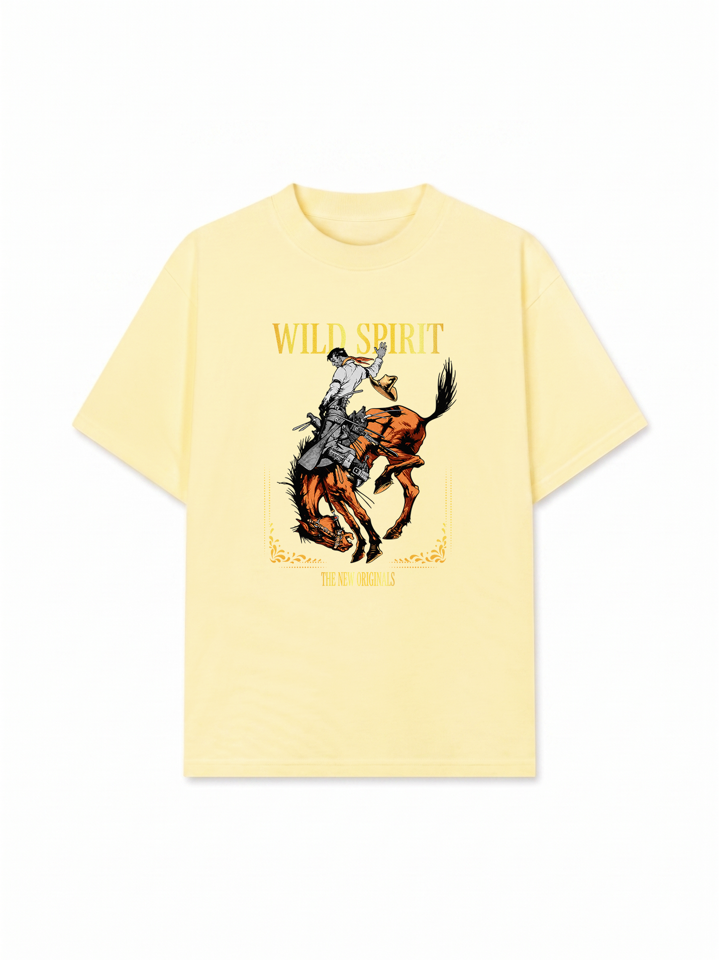 Áo Thun Relaxed Fit The Bad Horse Wild Spirit